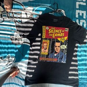Silence of the Lambs Graphic T-Shirt - Black